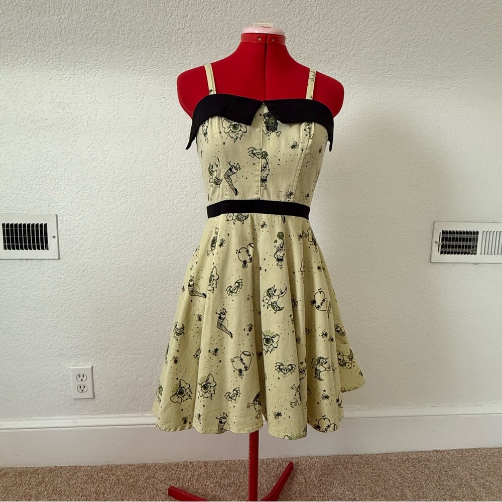 Rock Steady Zombie Flash Tattoo Dress
